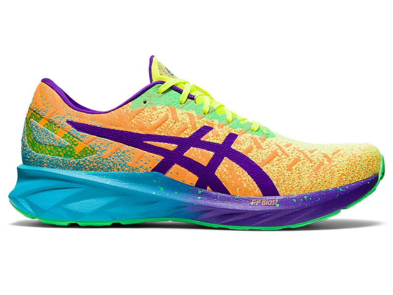 Sapatilhas Running Asics DYNABLAST Homem Laranja, 2929A897.507